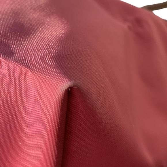 ⚡️Longchamp Pink Medium Le Pilage Tote Bag Business Casual Purse Preppy Satchel - Picture 7 of 12